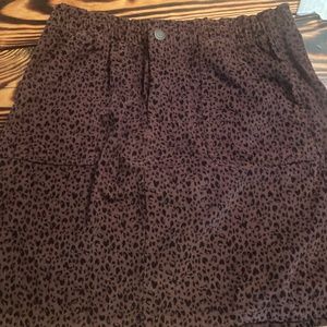 Old Navy chettah print skirt